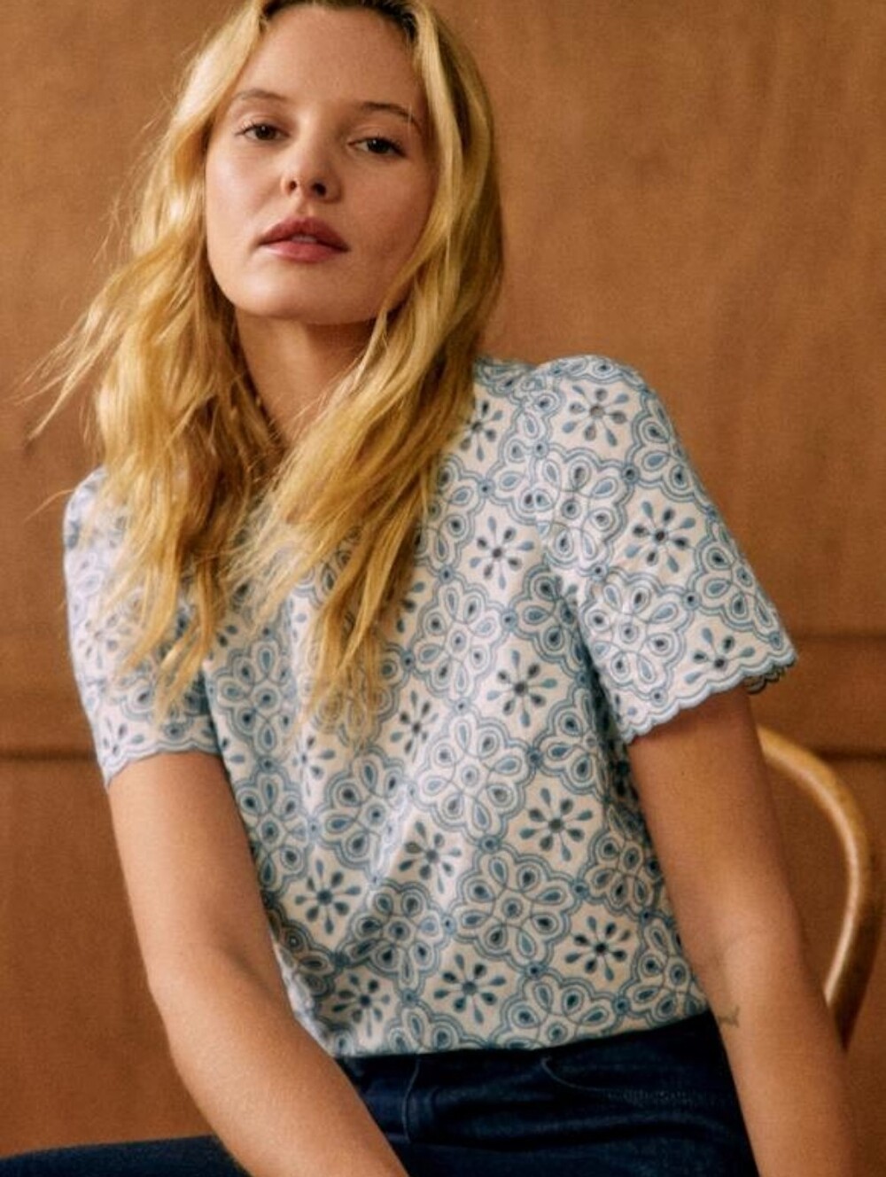 [Sezane] Annabelle Blouse, Size 38/6